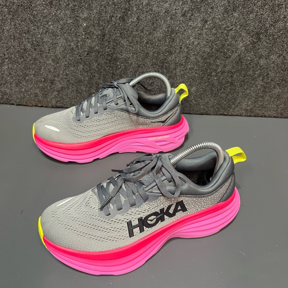 HOKA Women's Bondi 8 Running Shoes Size 7 - Picture 7 of 14
